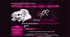 Desktop Screenshot of bizuteria-obraczki.pl